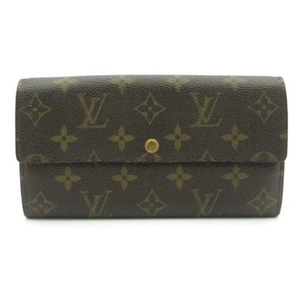 LOUIS VUITTON Pochette Porte Monnaie Credit M61726 (Old Model) Monogram -